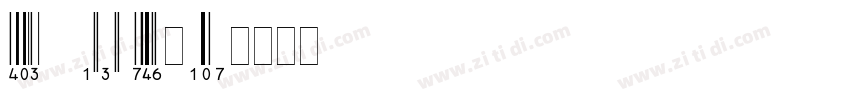 EAN   13 Regular字体转换